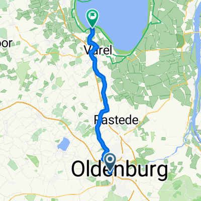 Blücherstraße, Oldenburg to Edo-Wiemken-Straße, Varel