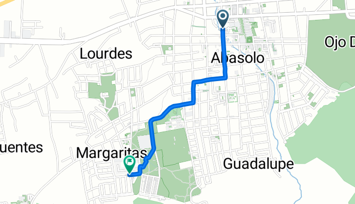 De Echegaray Norte a Potrero de Jaramillo