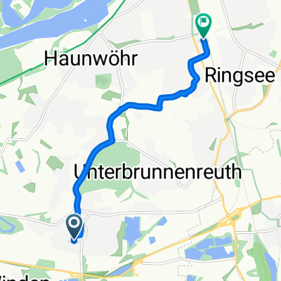 Vogelweidestraße, Ingolstadt nach Bahnhofstraße, Ingolstadt