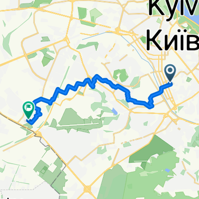 От вулиця Предславинська 30А до провулок Якова Качури