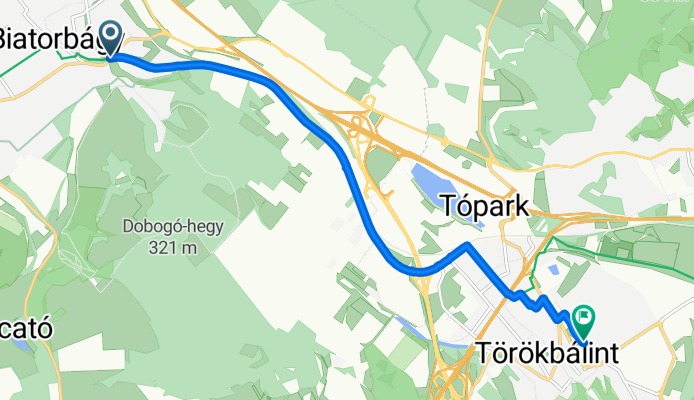 Boldog Gizella utca, Biatorbágy - Kastély utca, Törökbálint