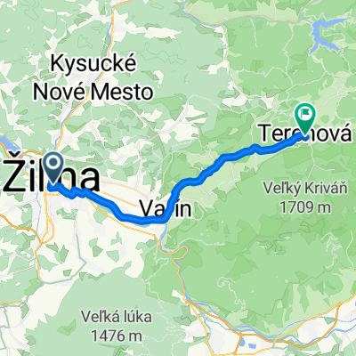 Veľká Okružná 2130/86 do Terchová