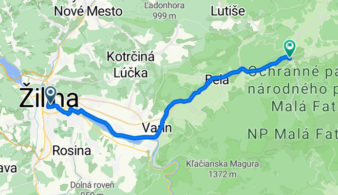 Veľká Okružná 2130/86 do Terchová