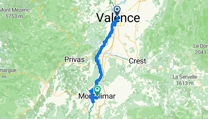 Allée André Revol nach Rue Pierre Julien