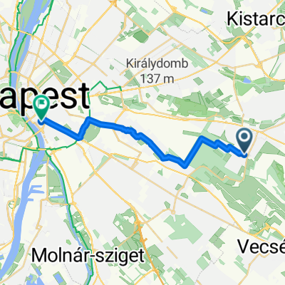 Útvonal ide: Bakáts tér