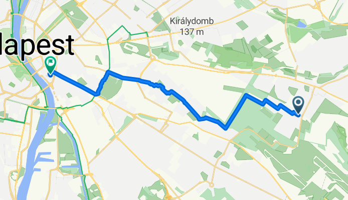 Útvonal ide: Bakáts tér