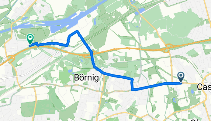 Herner Straße nach Blücherstraße