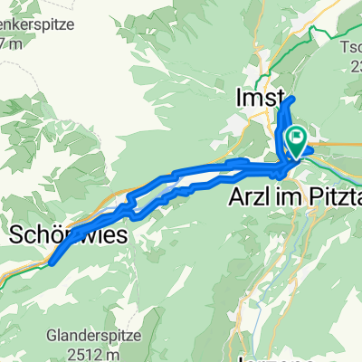 Oetz 06 ab Bahnhof IMST 30KM 600HM