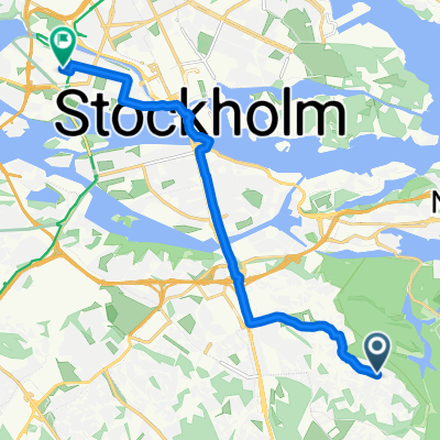 Emågatan, Bagarmossen to Sankt Göransgatan, Stockholm