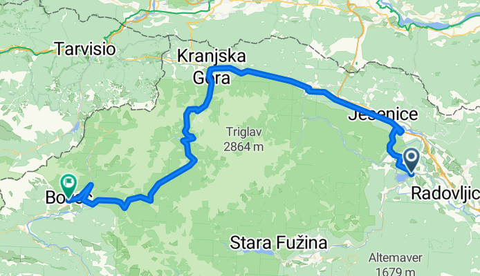 Jesenice - Pontebba