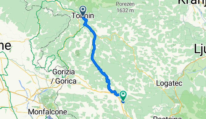 From Tolmin to Postojna
