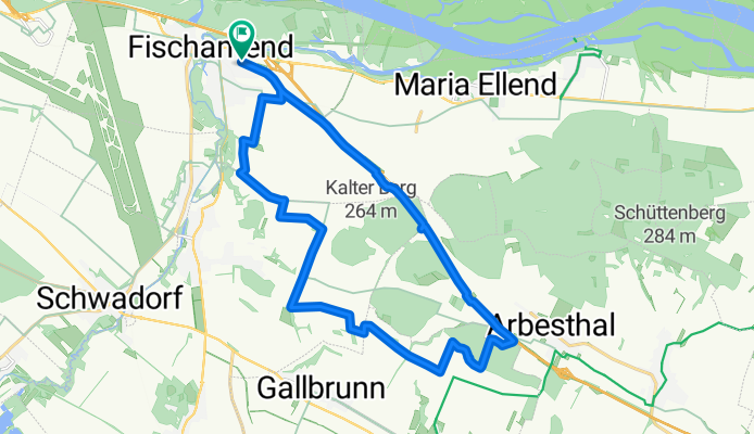 Am Rosenhügel nach Am Rosenhügel