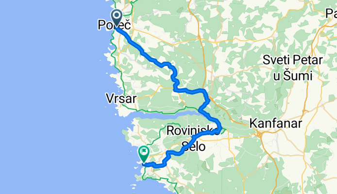 From Rovinj to Pula