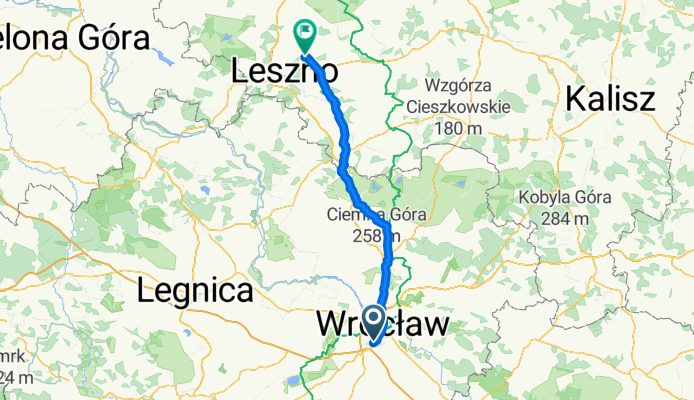 Bielany Wrocławskie - Osieczna
