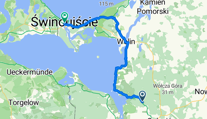 Stepnica - Świnoujście