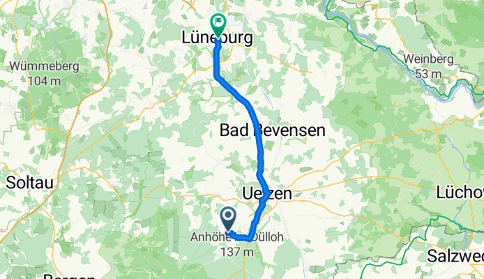 Bahnhofstraße nach Am Berge 5a