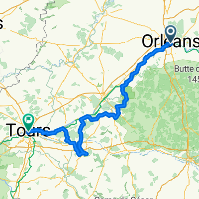 From Orléans to Tours