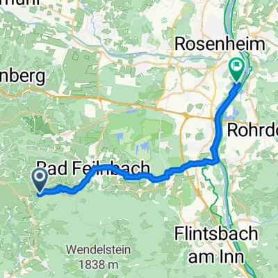 Von Fischbachau bis Rosenheim