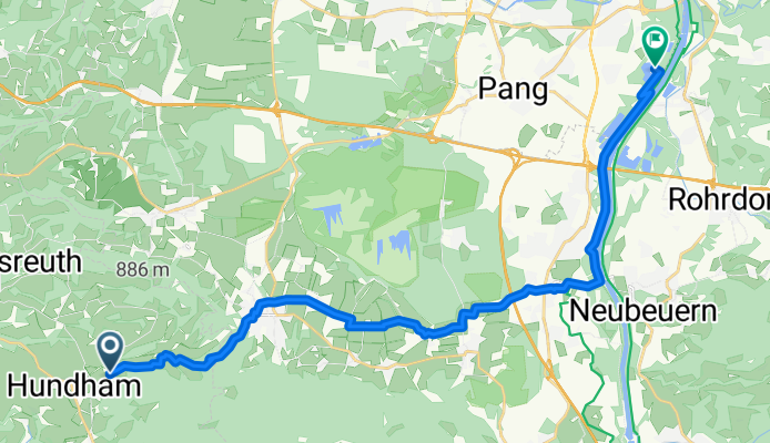 Von Fischbachau bis Rosenheim