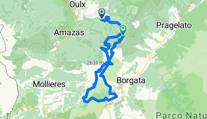 Route in Sauze d'Oulx