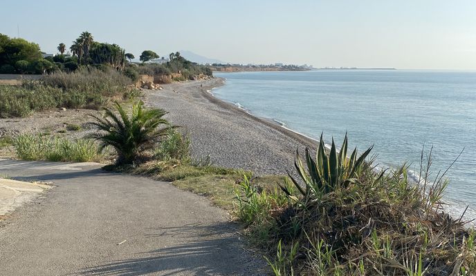 Foto 1 der Bikemap-Route "Carrer de la Cala del Puntal S, Vinaròs nach Carrer de la Cala del Puntal S, Vinaròs"