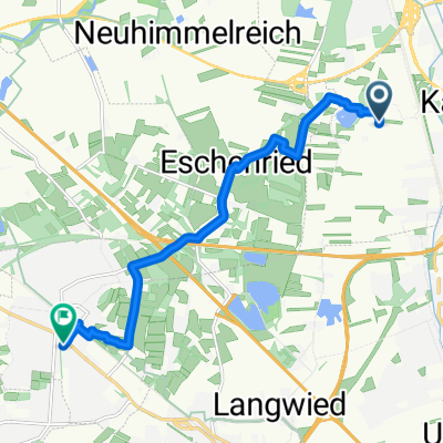 Waldschwaigweg nach Osterseestraße