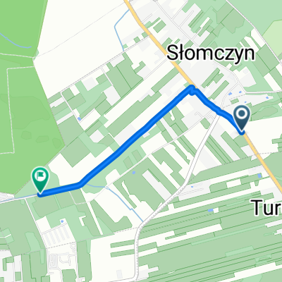 Wilanowska, Cieciszew do Urocza, Słomczyn