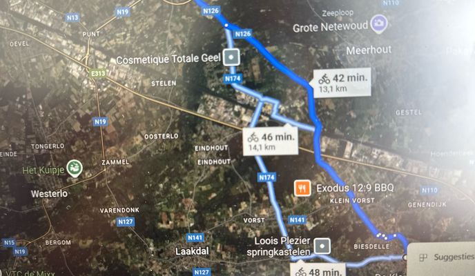 Photo 1 de l’itinéraire Bikemap « Diestseweg, Geel naar Industrieweg, Tessenderlo-Ham »