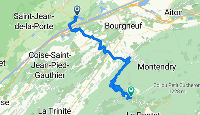 From Saint-Pierre-d'Albigny to Champ-Laurent