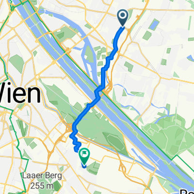 Hirschstettner Straße, Wien nach Kaniakgasse, Wien