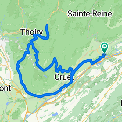 Col de Prés and Col de Marocaz - From Lac de Carouge