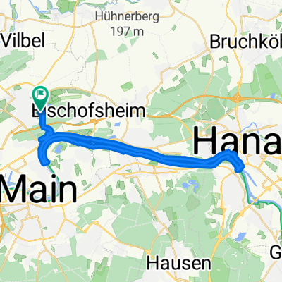 Route in Frankfurt am Main
