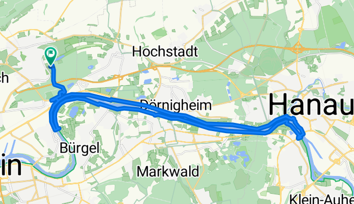 Route in Frankfurt am Main