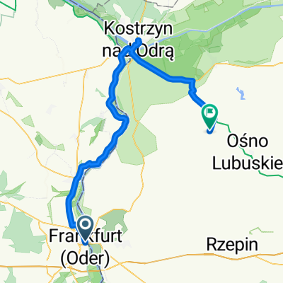 Von Frankfurt (Oder) bis Gmina Ośno Lubuskie