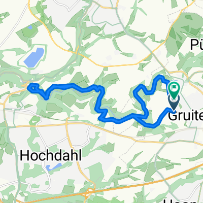 Mergelweg, Haan nach Mergelweg, Haan