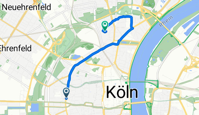 Moderate route