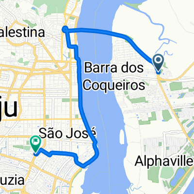 Rodovia Engenheiro Edilson Távora, Barra Dos Coqueiros a Rua Pedro Paes Mendonça, Aracajutrab