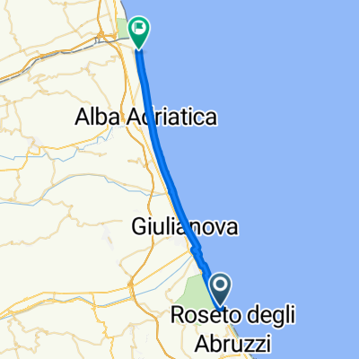 Da Roseto degli Abruzzi a Lungomare Europa