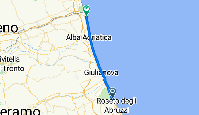 Da Roseto degli Abruzzi a Lungomare Europa