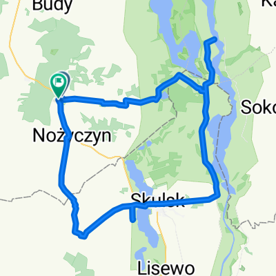 Jeziora Wielkie do Jeziora Wielkie