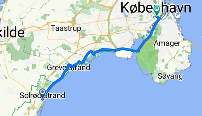 Spættevej nach Løngangstræde