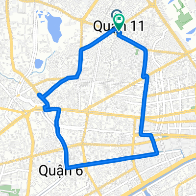 157A Binh Thoi, Ho Chi Minh City to 13C Alley 173 Binh Thoi, Ho Chi Minh City