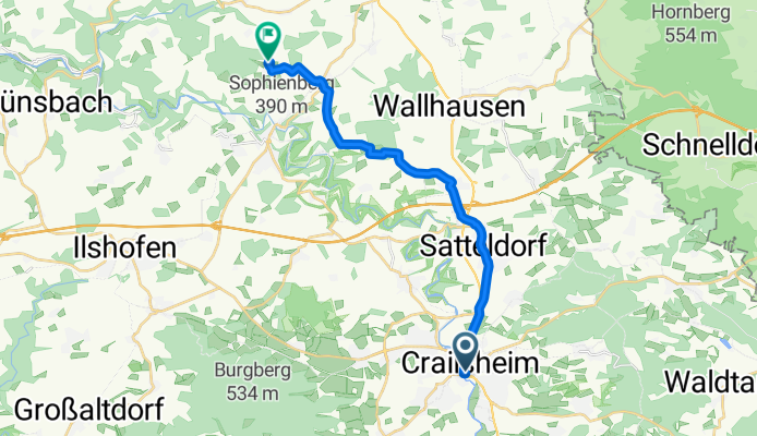 Crailsheim - Ilshofen