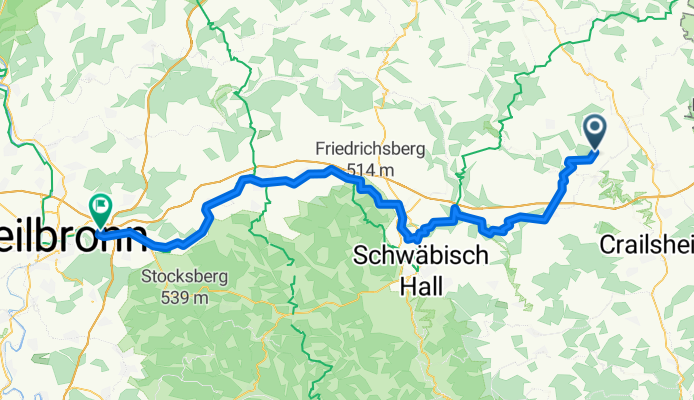 Ilshofen - Öhringen
