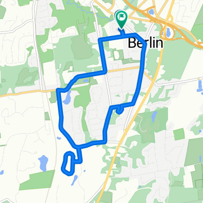 Overhill Dr, Berlin to Overhill Dr, Berlin