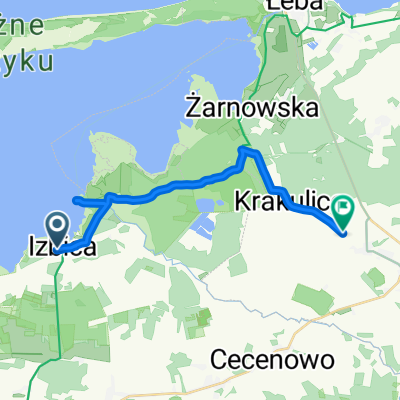 Izbica, G艂贸wczyce do Charbrowo, Wicko