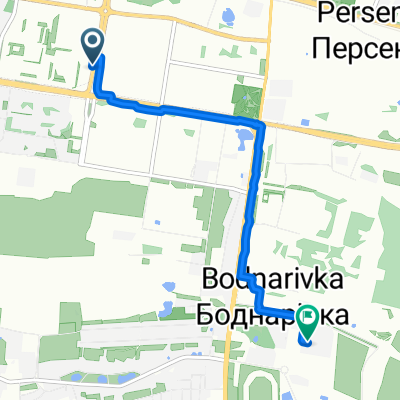 Княгині Ольги вулиця, Львів to Стрийська вулиця, Львів