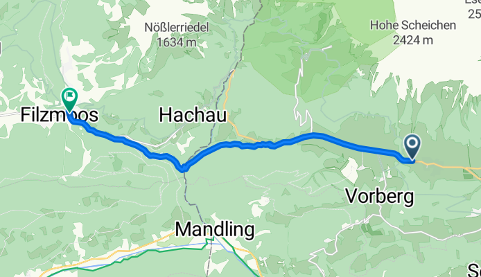 L711, Ramsau am Dachstein - Dorfstraße, Filzmoos