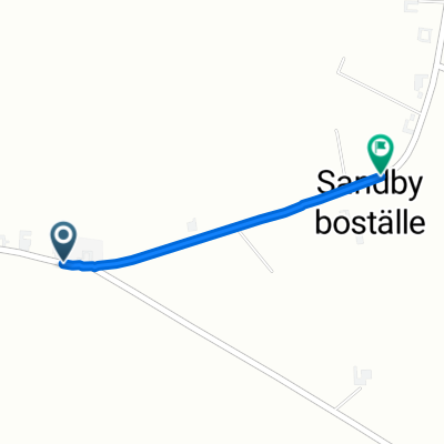 Österlenvägen, Löderup to Sandbyvägen, Borrby