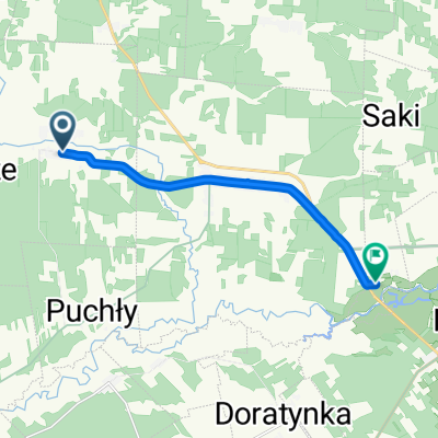 52.945, 23.394 do 52.920, 23.492
